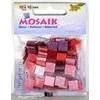 KOOPMAN Blizgančių akmenėlių mozaika 10x10mm rožinė