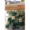 KOOPMAN Mozaikiniai marmuriniai akmenukai 10x10mm žali