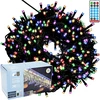 Koopman Solarny łańcuch świetlny 240 LED 13 funkcji USB multikolor