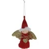 Christmas Decoration Kalėdinis angeliuko papuošimas 14 cm raudonas