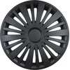 Leoplast Rato gaubtas 1 vnt. Vegas, matinis juodas 14"