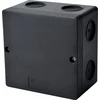 Hermetinė paskirstymo dėžutė Kopos KSK 100_FA (juoda, 101x101x63mm, IP66, UV atspari)