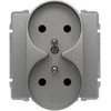 Kos Elektro System KOS Dvigubas aliuminio lizdas KOS 66 (66049)