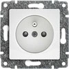 Kos Elektro System 510234 VENA Vienvietis lizdas su įžeminimu su srovės sklende be rėmo 2P+Z 16A 250V 510234