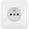 Kos Elektro System KOS Lizdas pojedyncze Cosmo su/u 16A balta (300432)