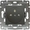 Kos Elektro System 456034 DANTE Vienvietis lizdas su/su langinėmis grafitas 456034