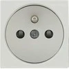 Kos Elektro System KOS Kištukinis lizdas KOS 45 su / U su baltu takeliu (350434)