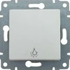 Kos Elektro System KOS Vieno mygtuko VenA balta (510413)