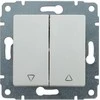 Kos Elektro System KOS Venos mygtukas baltas (510418)