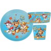 Paw Patrol 3 dalių Koziol vaikiškų indų rinkinys