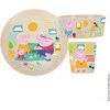 Koziol PLASTIKINIS PEPPA PIG VAKARIENIŲ RINKINYS VAIKAMS 400ML 190ML DIA. 20,5 cm
