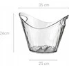 Cooler do lodu su superglas CLUB BUCKET, 6 l, KOZIOL