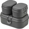Koziol Pietų dėžutė PASCAL READY MINI, 3 indelių rinkinys, KOZIOL