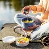 Pusryčiai, indelis salotoms ir užpilui BENTOBOX L, 3 vnt., KOZIOL