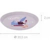 Koziol DREAMS vaikiška lėkštė, Ø 20,5 cm, OŽKA