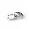 Krainagsm Telforceone Etteri camera lens protector for iPhone 17 violetinė