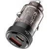 Automobilinis įkroviklis 45W USB-C PD + QC3.0 USB Tech-Protect CC45W juodos spalvos