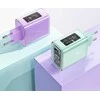 Sieninis įkroviklis Acefast A45, 2x USB-C, 1xUSB-A, 65W PD (žalias)