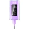 Sieninis įkroviklis Acefast A45, 2x USB-C, 1xUSB-A, 65W PD (violetinė)