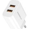 Greitas įkroviklis Foneng 2x USB EU45 + USB Micro kabelis