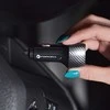 Automobilinis įkroviklis Forcell F-Energy Carbon 2 x USB A QC3.0 3A 36W CC50-2A juodas