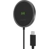 „Mophie Snap+“ belaidžio įkrovimo padėklas „MagSafe“ – „Android“ 15 W, „iOS“ 7,5 W (juoda)