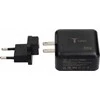Tinklo įkroviklis T-PHOX MEGA T-PP09 GAN PD 65W USB/USB-C juodos spalvos