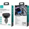 USAMS automobilinis įkroviklis 1xUSB-C 3xUSB-A C34 48W 3A+C PD Fast Charge juodas CC170CC01 (US-CC170)