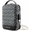 Guess krepšys GCube Stripes (GUHBHGCFSEK) juodos spalvos