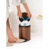 Brabantia Šiukšliadėžė NewIcon, 5 l, šilta bronzinė
