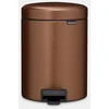 Brabantia Šiukšliadėžė NewIcon, 5 l, šilta bronzinė