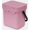 Krepšys skalbiniams Brabantia Sort & Go Krepšys na odpady. Lilac Rožinė 3 L