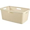 Skalbinių krepšys Jute Curver H25/W39.4/ø59.4cm baltas