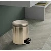 Šiukšliadėžė GEDY POTTY 320987, aukso, 3 l