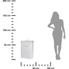 Storage Solutions Bambukinis skalbinių krepšelis su NATURAL dangteliu, 60 l