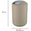 Šiukšlių dėžė BRAZILIJA, smėlio spalvos - 6,5 l, WENKO