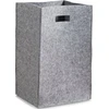 Felt laundry basket - color pilkas, 35 x 30 x 55 cm, ZELLER