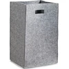 Felt laundry basket - color pilkas, 35 x 30 x 55 cm, ZELLER