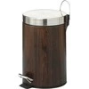 WALNUSS vonios krepšelis, šiukšlių konteineris - 3 l, ZELLER
