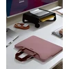 Krepšys Tomtoc Light-A21 Dual-color Slim Nešiojamas kompiuteris Handbag, 13,5 Inch - Raspberry