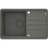 Granitinė virtuvinė plautuvė Deante Momi, ZKM_T113, Anthracite metallic