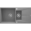 Deante granitinė virtuvinė plautuvė Deante Corio ZRC_S513, Metallic pilkas