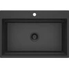 Deante granitinė virtuvinė plautuvė su magnetais Deante Magnetic ZRM_G10B, Metallic graphite