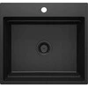 Deante granitinė virtuvinė plautuvė su magnetais Deante Magnetic ZRM_G10A, Metallic graphite
