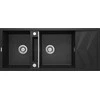 Deante granitinė virtuvinė plautuvė su magnetais Deante Magnetic ZRM_G213, Metallic graphite