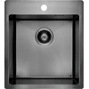 Virtuvinė plautuvė Deante Olfato Precious, ZPO_D10A, Titanium