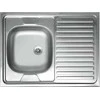 Plieninė virtuvinė plautuvė Kuchinox 60, SK2_011T, Inox