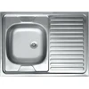 Plieninė virtuvinė plautuvė Kuchinox 60, SK6_311T, Inox Linen