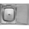 Plieninė virtuvinė plautuvė Kuchinox 60, SK6_311T, Inox Linen
