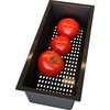 Set - PYRAMIS CAMEA (79X50) 1B 1D L sink + IDEA Juodas EDITION mixer tap - 070168402BE - Volcano